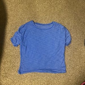 Lululemon oversized cropped tee
